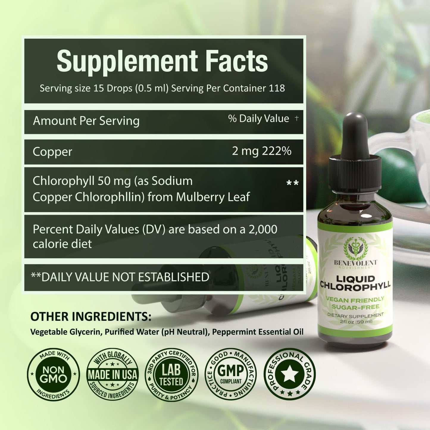 CLOROFILA LIQUIDA