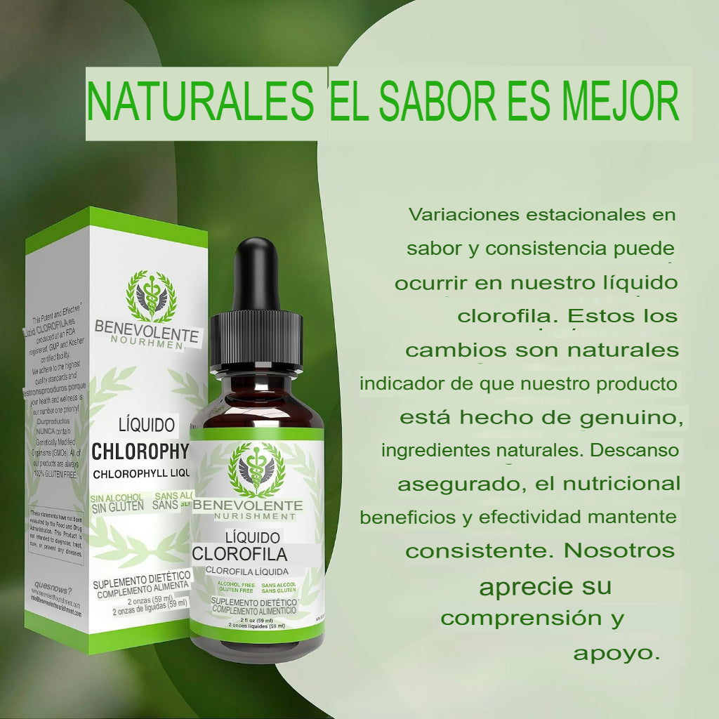 CLOROFILA LIQUIDA