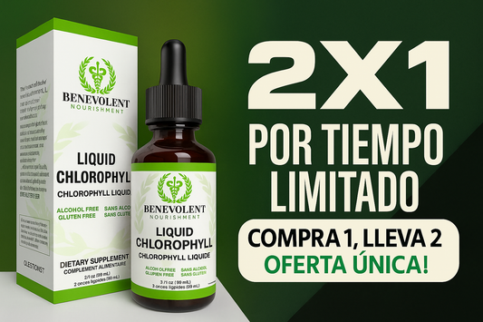 SUPER PROMO 2 X 1 CLOROFILA LÍQUIDA